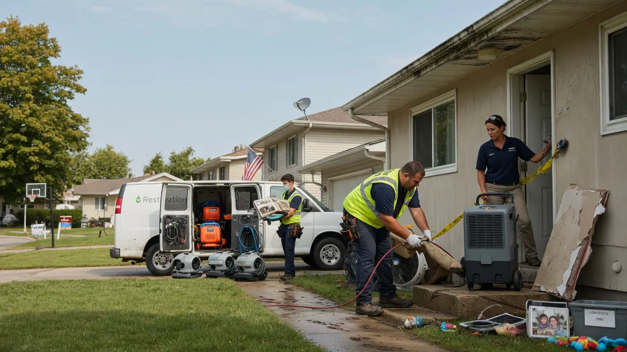 Water Damage Restoration in Belle Plaine, IA near me